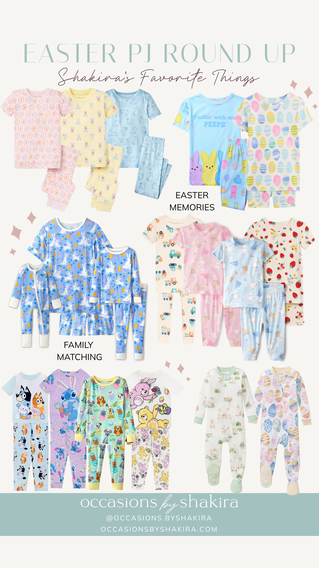 Rounded up some of my favorite PJs for Easter 

 

#LTKmomlife #LTKBaby #LTKKids