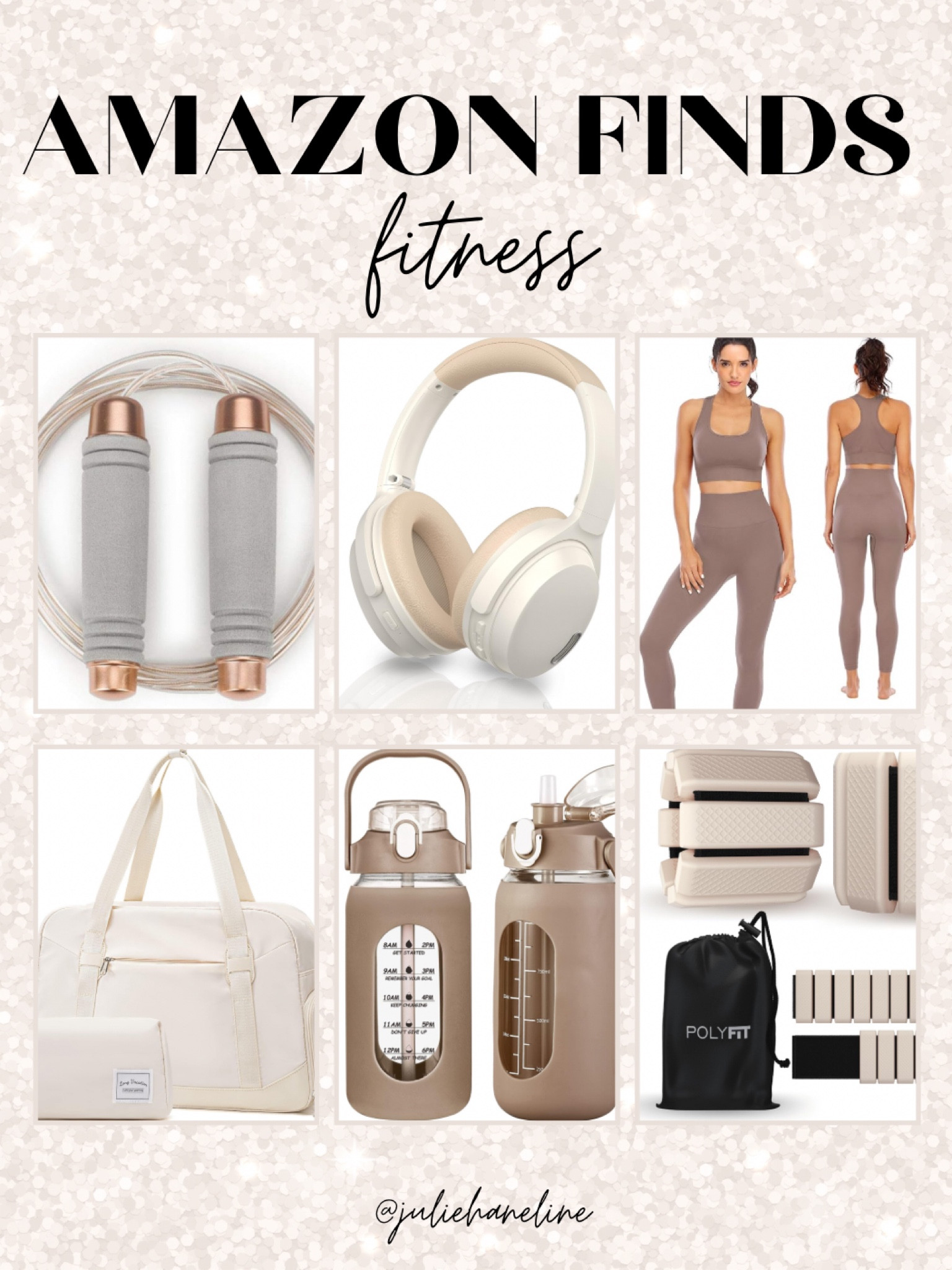 Amazon fitness essentials for the new year! 

Fitness / new years goals / New Year’s resolution / fitness goals / Amazon finds / health and wellness / workout 

#LTKfindsunder50 #LTKfitness
