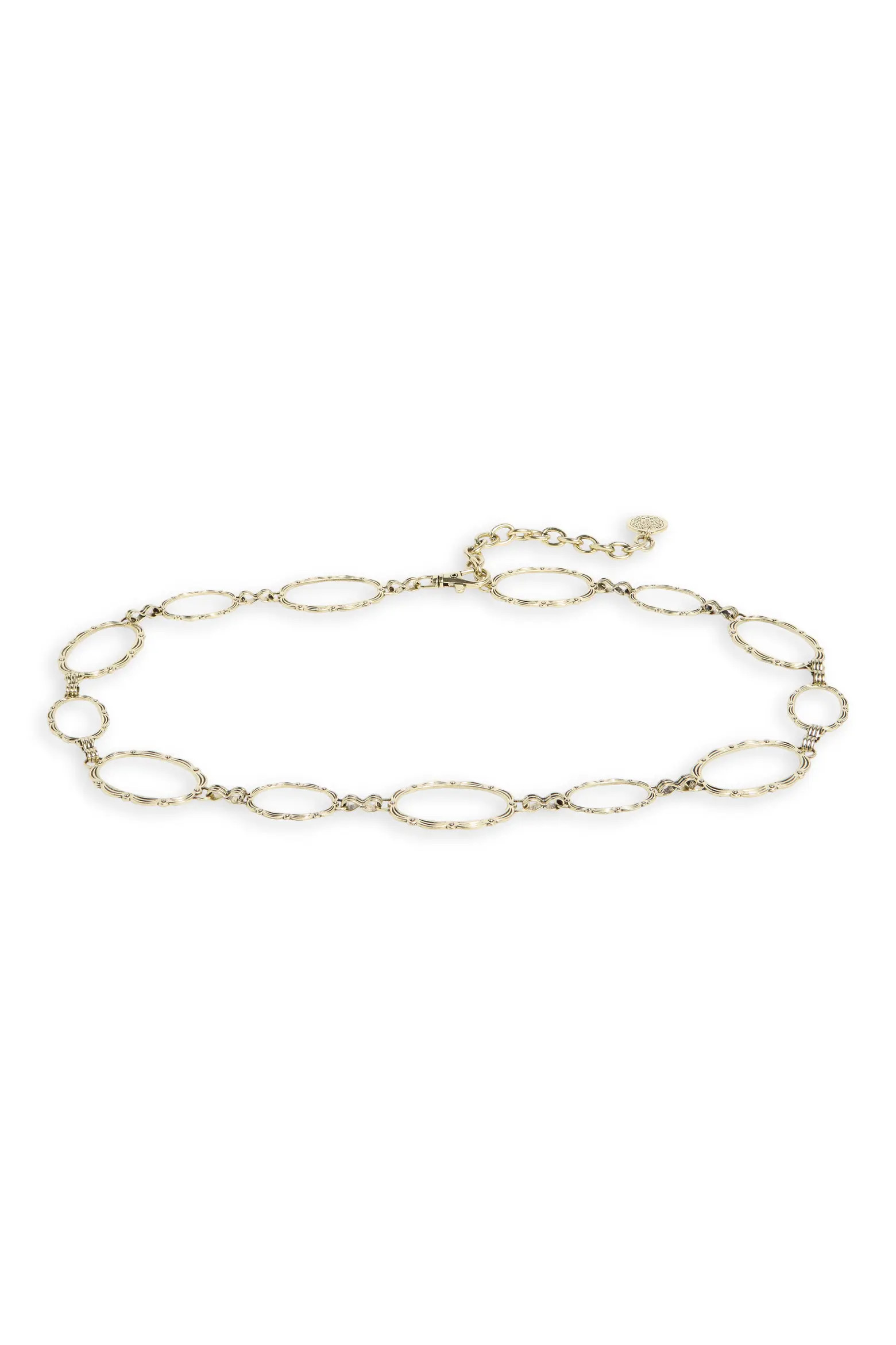 Vince Camuto Scalloped Edge Oval Link Metal Belt (Women) | Nordstromrack | Nordstrom Rack