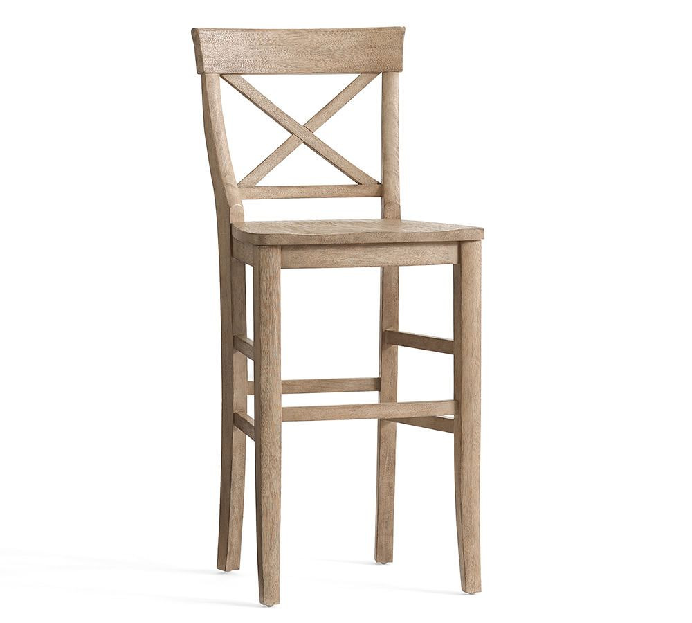 Aaron Counter Height Barstool, Seadrift, Set Of 2 | Pottery Barn (US)