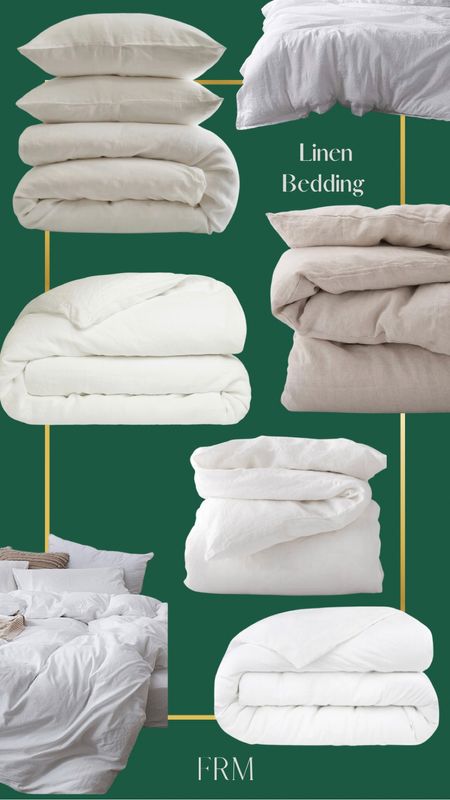 We love linen bedding! Here’s a full $pectrum roundup - including two we have! 

#LTKhome