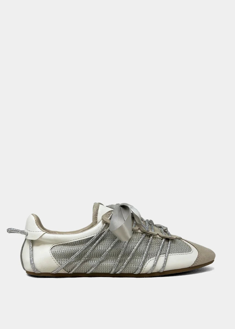 SHERYL Light Grey Ballet Sneaker | SHUSH | SHUSHOP