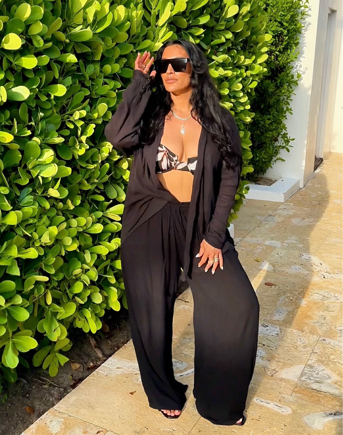 Who doesn’t want to be comfy, stylish, and feel amazing? Well you will in this set! I wore this ASOS set I mixed and matched as a cover up then it stayed on for dinner. Top is from JLUX which I’ll tag on Instagram! Shop the fit. 
Splurge and save options I linked :)

#LTKstyletip #LTKtravel #LTKsalealert