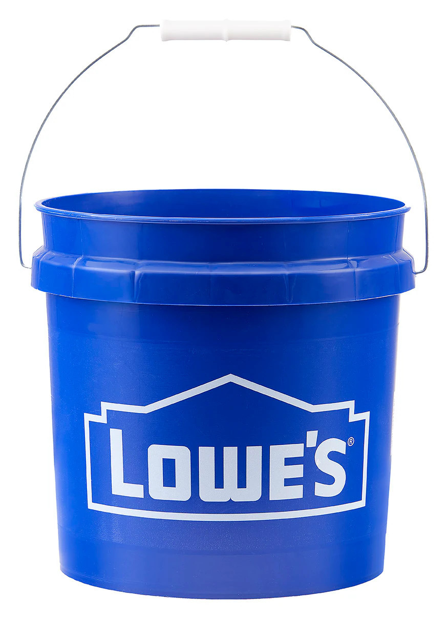 Lowe's 2-gallon Plastic General bucket in Blue | PN0144 | Lowe's