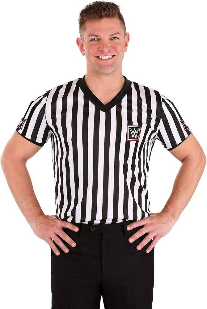 Men’s WWE Ring Referee Shirt Costume | Amazon (US)