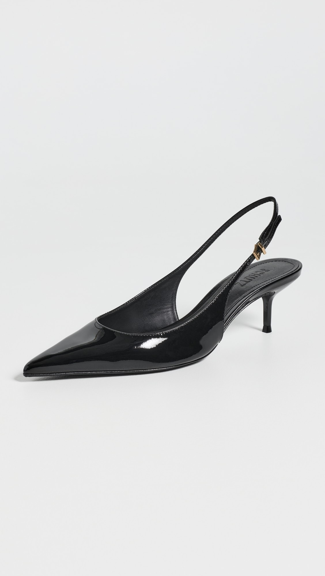 Schutz Paola Mid Slingback Kitten Heels | Shopbop | Shopbop