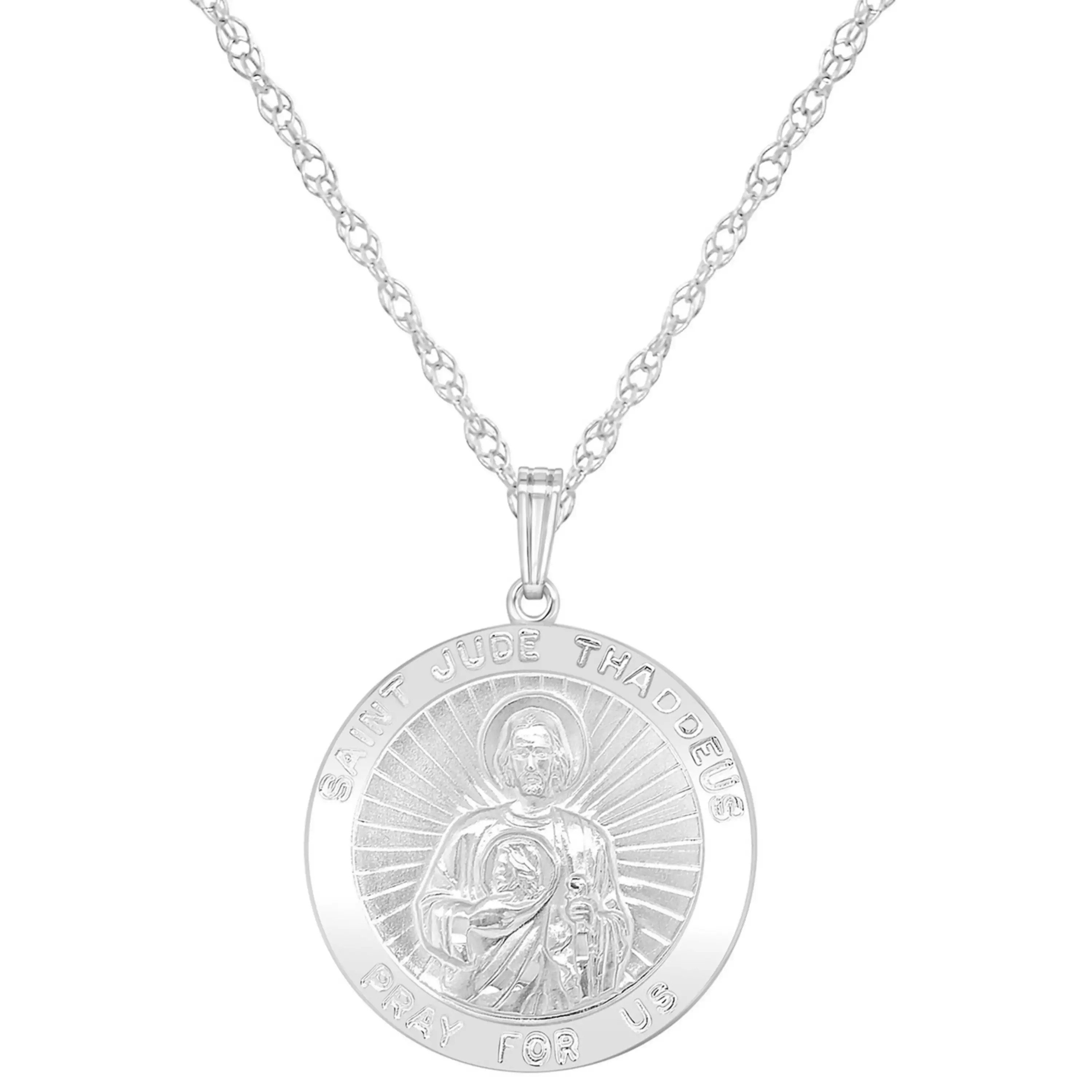 Sterling Silver Saint Jude Pendant | Kohl's