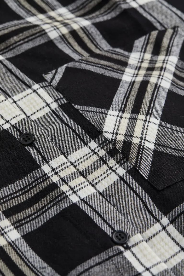 Oversized Flannel Shirt | H&M (US)