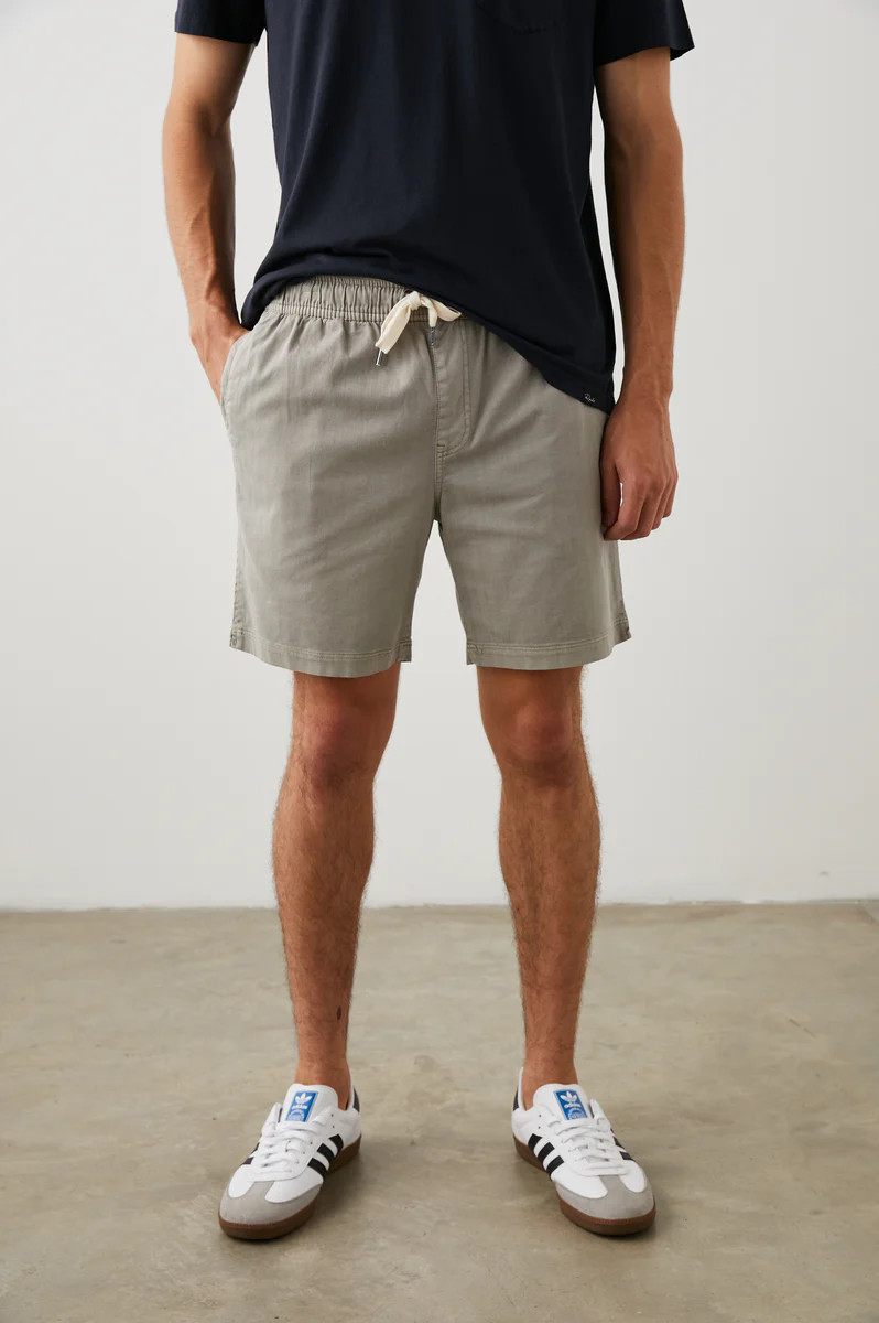 CRUZ SHORT - WASHED GREY | Rails
