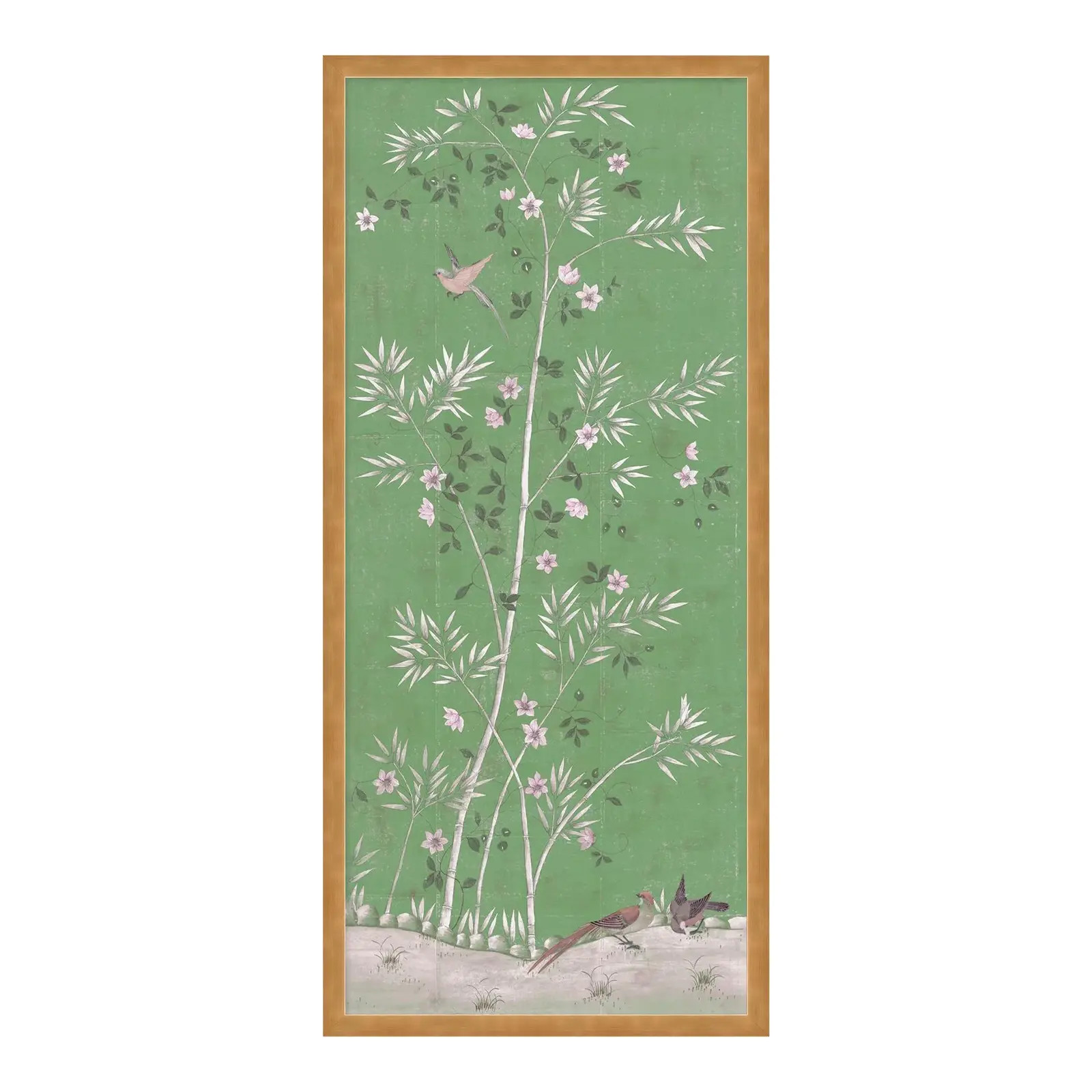 Canton Pine by Paul Montgomery in Gold Frame, Medium Art Print | Chairish