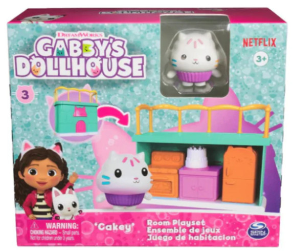 Gabby's Dollhouse 'Cakey' Room Playset | Walmart (US)