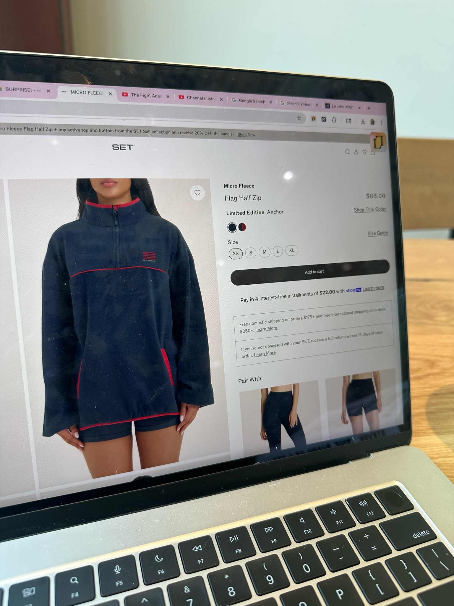 Set active micro fleece 