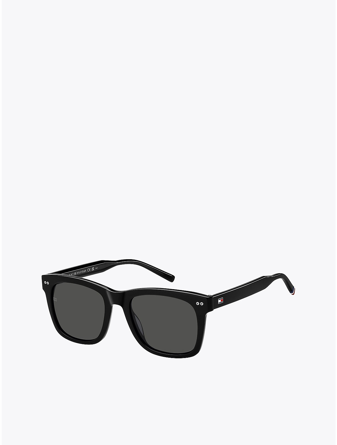 Tommy Hilfiger Men's Modern Prep Rectangle Sunglasses - Black | Tommy Hilfiger (US)