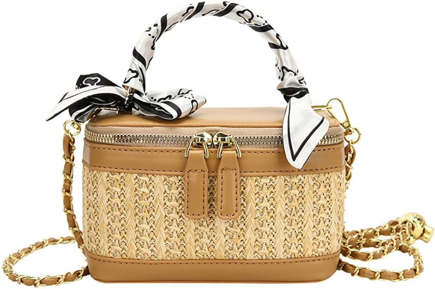 RTGGSEL Boho Summer Retro Women's Straw Rattan Beach Tote Bag Crossbody Shoulder Bags Hobo Undera... | Amazon (CA)