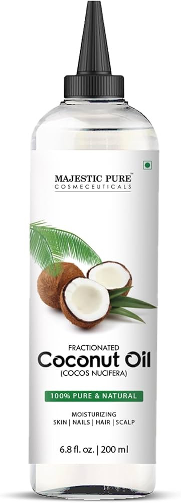 Majestic Pure Fractionated Coconut Oil - Relaxing Massage Oil, Liquid Carrier Oil for Diluting Es... | Amazon (US)