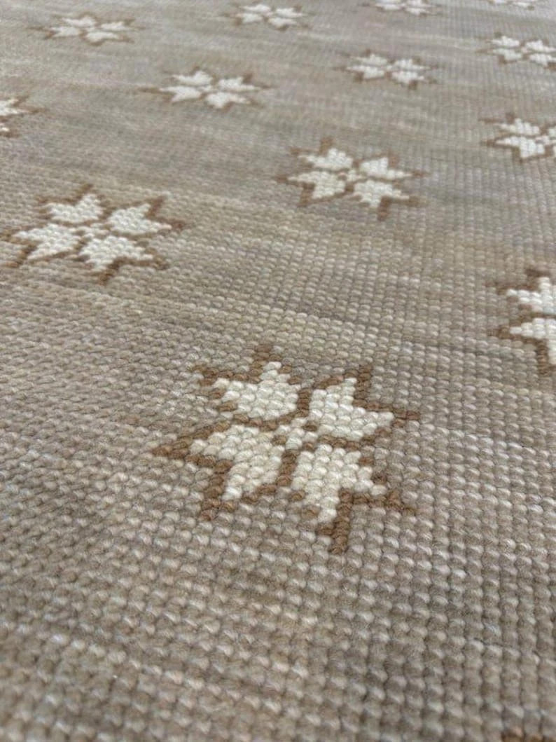 9x12 New Star Pattern Modern Hand Knotted Multi Colour Oushak Woollen Area Rug | eBay | eBay US