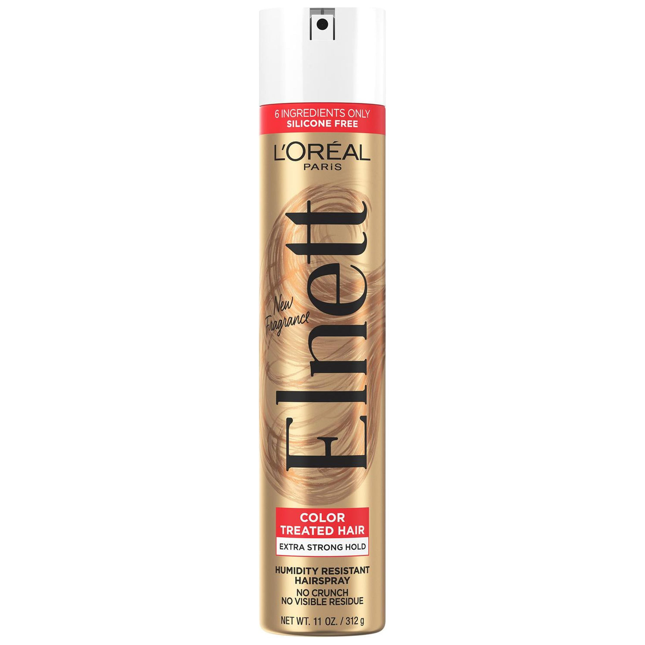 L'Oreal Paris Elnett Satin Extra Strong Hold Hair Spray-Color Treated Hair, Unisex 11 oz. - Walma... | Walmart (US)