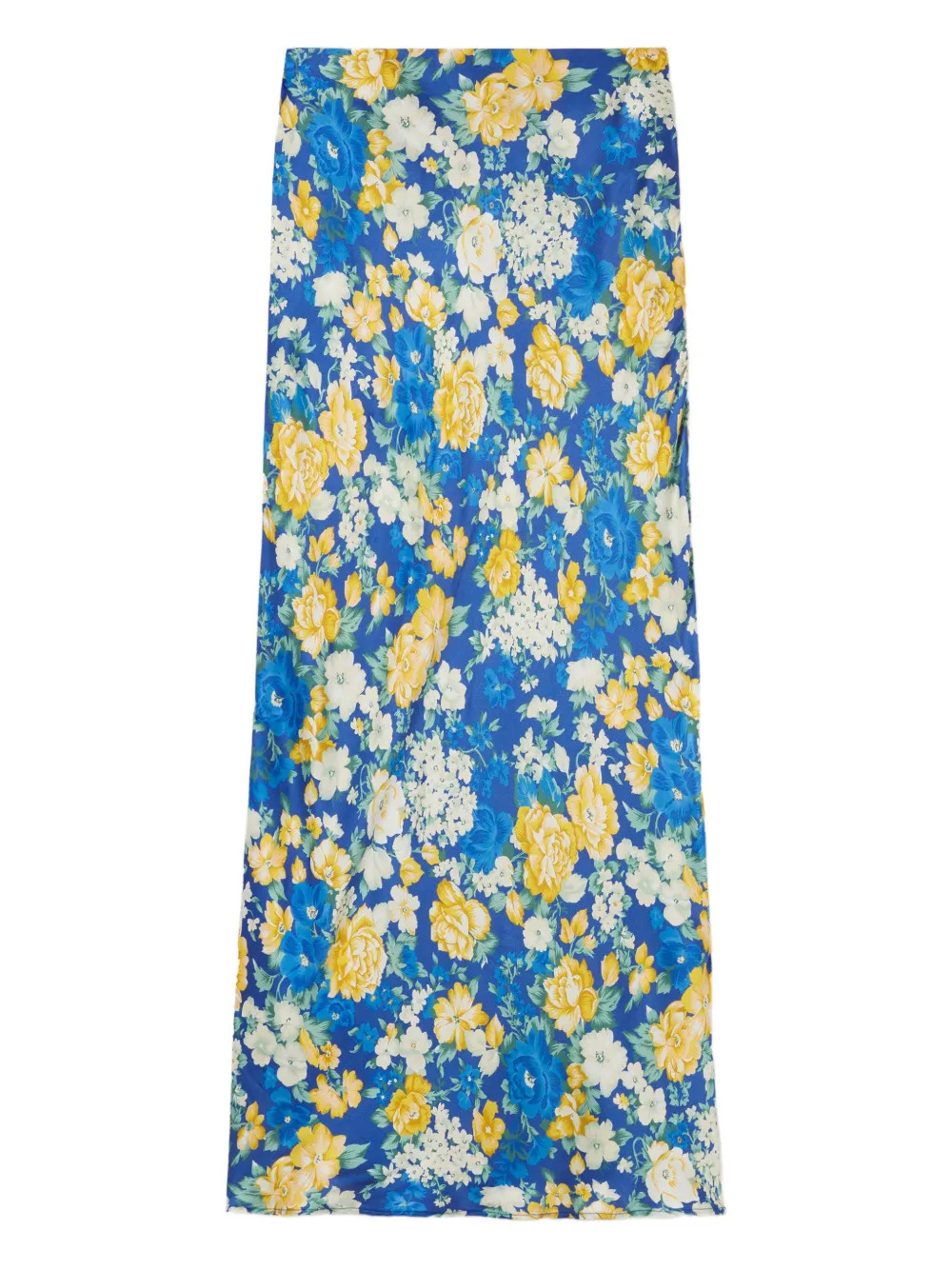 Claudie Pierlot floral-print Skirt | Blue | FARFETCH | Farfetch Global