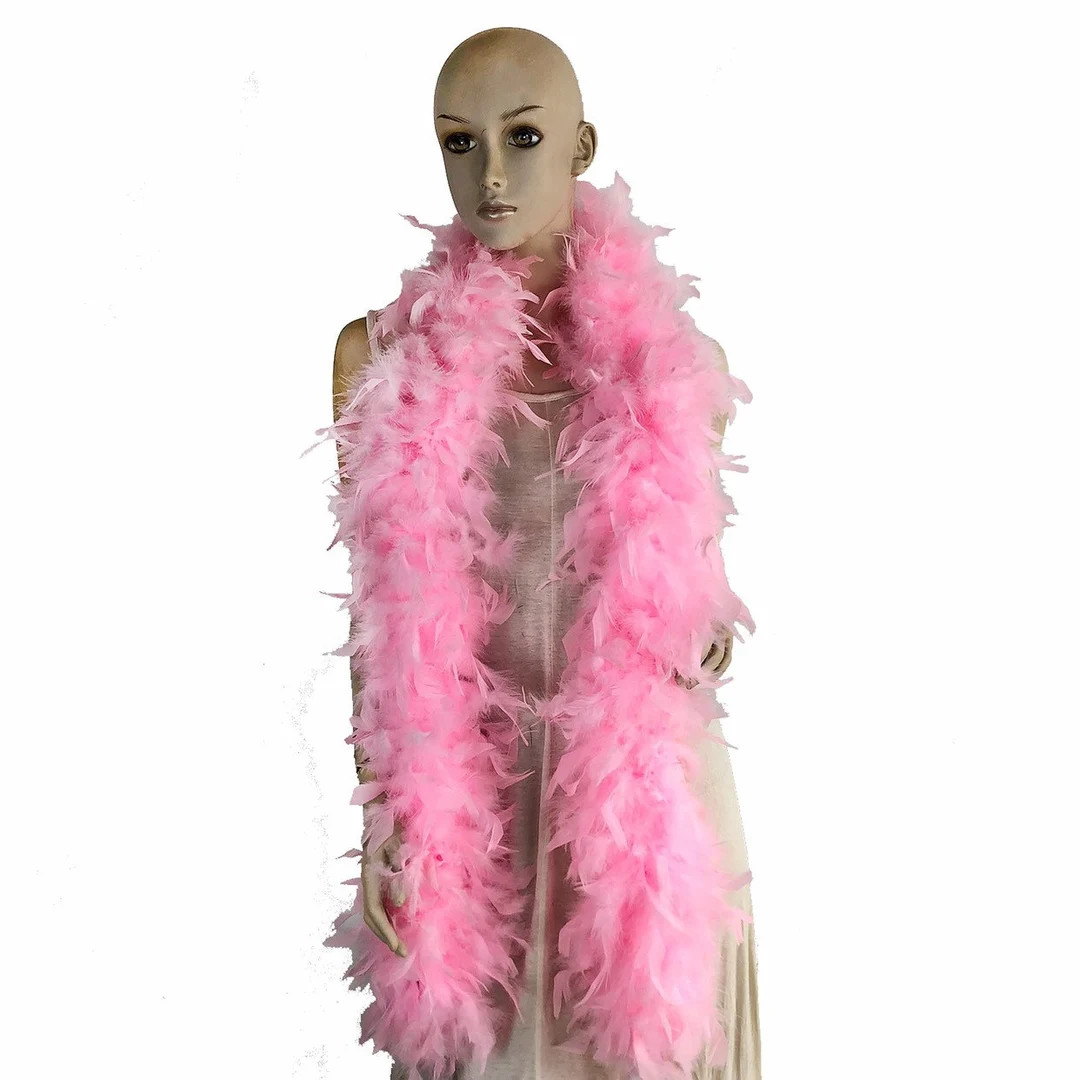 Pink Color 100 Gram Chandelle Feather Boa, 2 Yard Long-great for Party, Wedding, Costume - Etsy | Etsy (US)