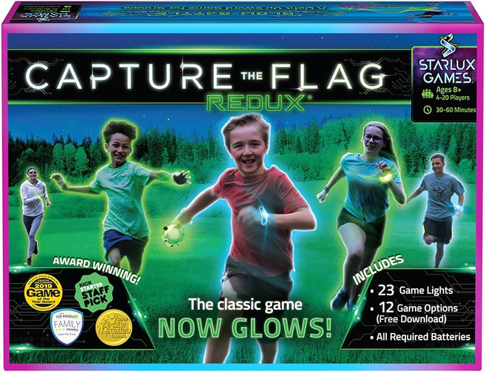 Redux: The Original Glow in The Dark Capture The Flag Game | Ages 8+ | Outdoor Games for Kids and... | Amazon (US)