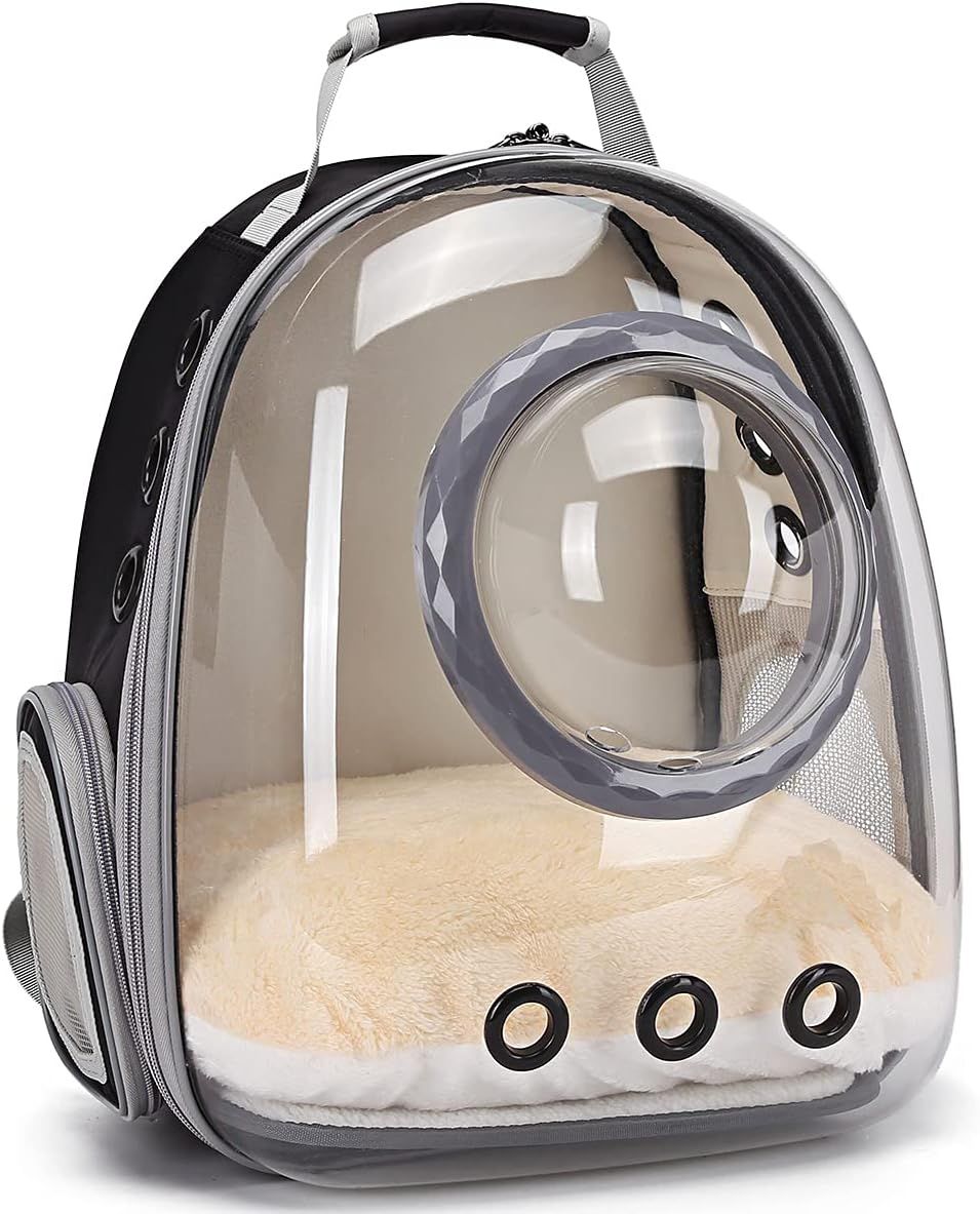 Pet Carrier Backpack for Kitten, Small Puppy and Bunny, Backpack for Kitten, Space Capsule Bubble... | Amazon (US)