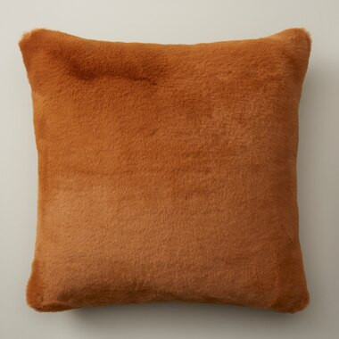 PILLOW COVERFAUX FUR, SIENNA 18” X 18” | Indigo (CA)