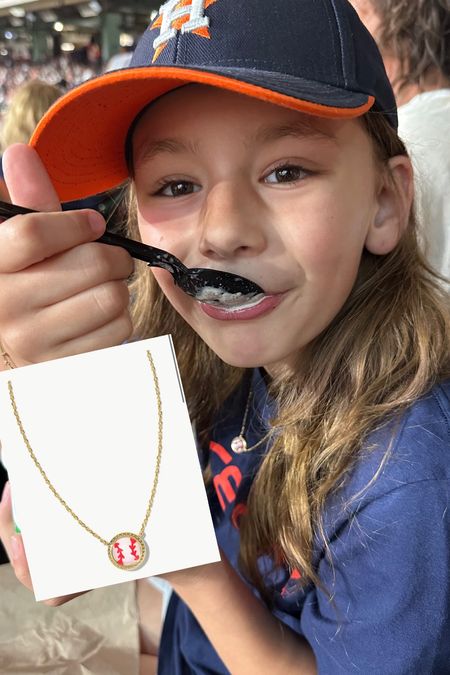 Baseball moms! Grab this new baseball necklace from Kendra Scott! Brooke stole mine to wear to the Astros game today! It’s so cute and 20% off today!!

#LTKfamily #LTKfindsunder50 #LTKstyletip