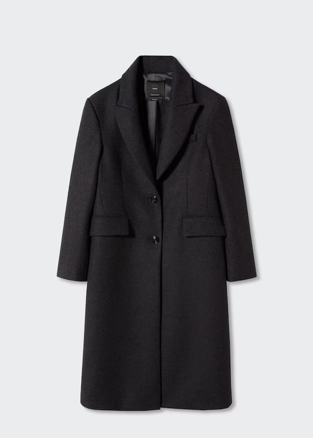 Tailored wool coat | MANGO (US)