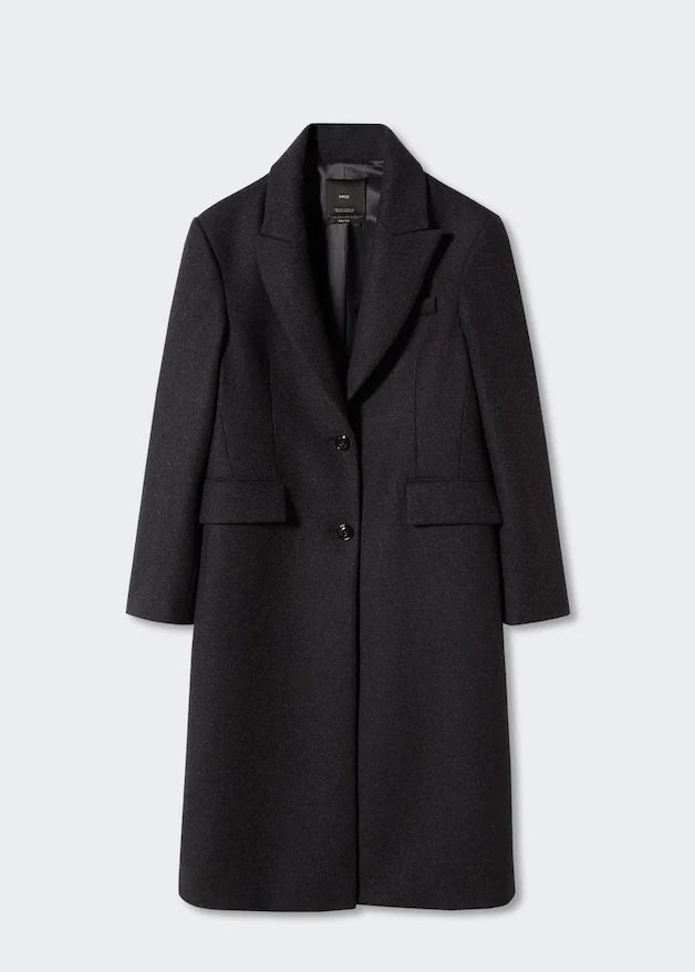 Tailored wool coat -  Women | Mango USA | MANGO (US)