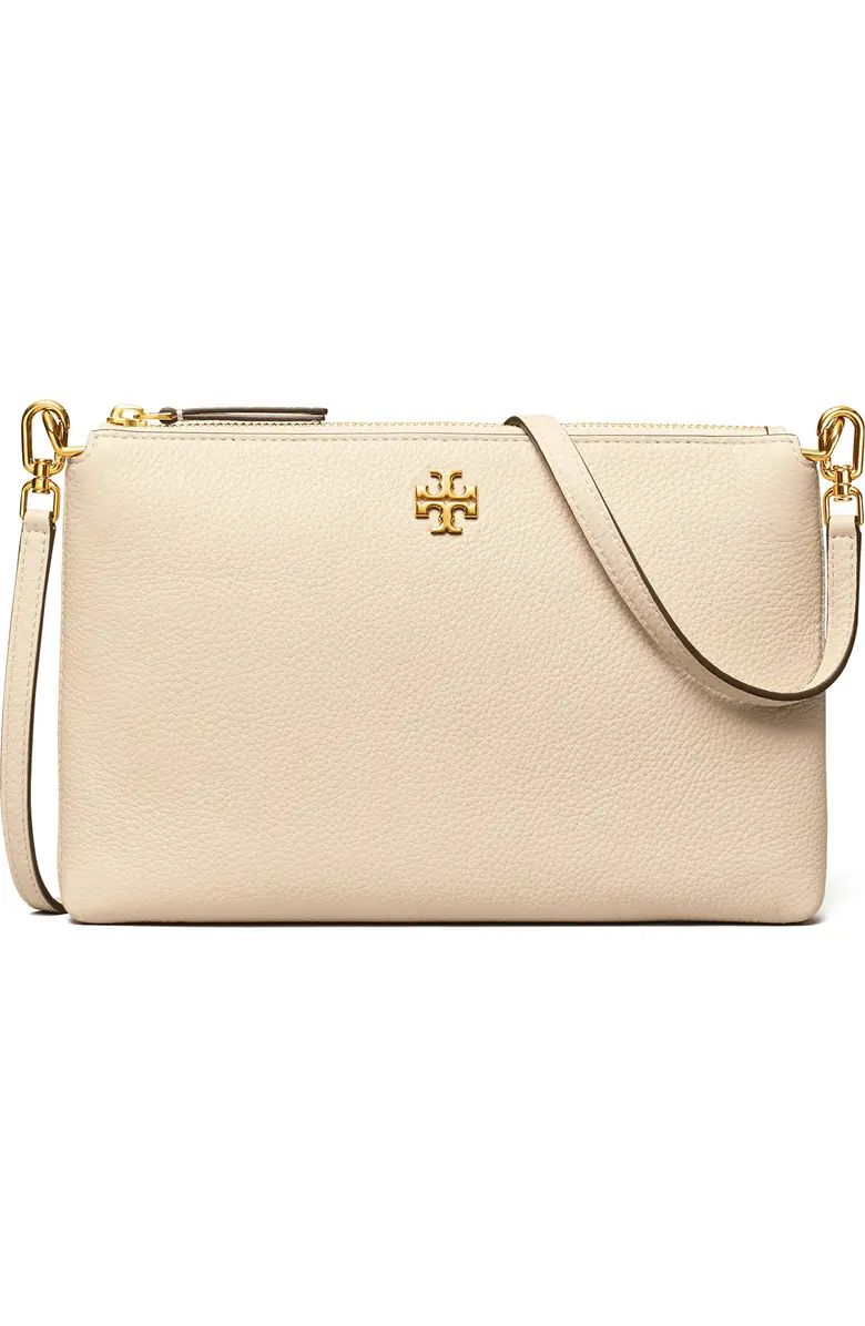 Tory Burch Mercer Pebbled Zip Crossbody Bag | Nordstrom | Nordstrom