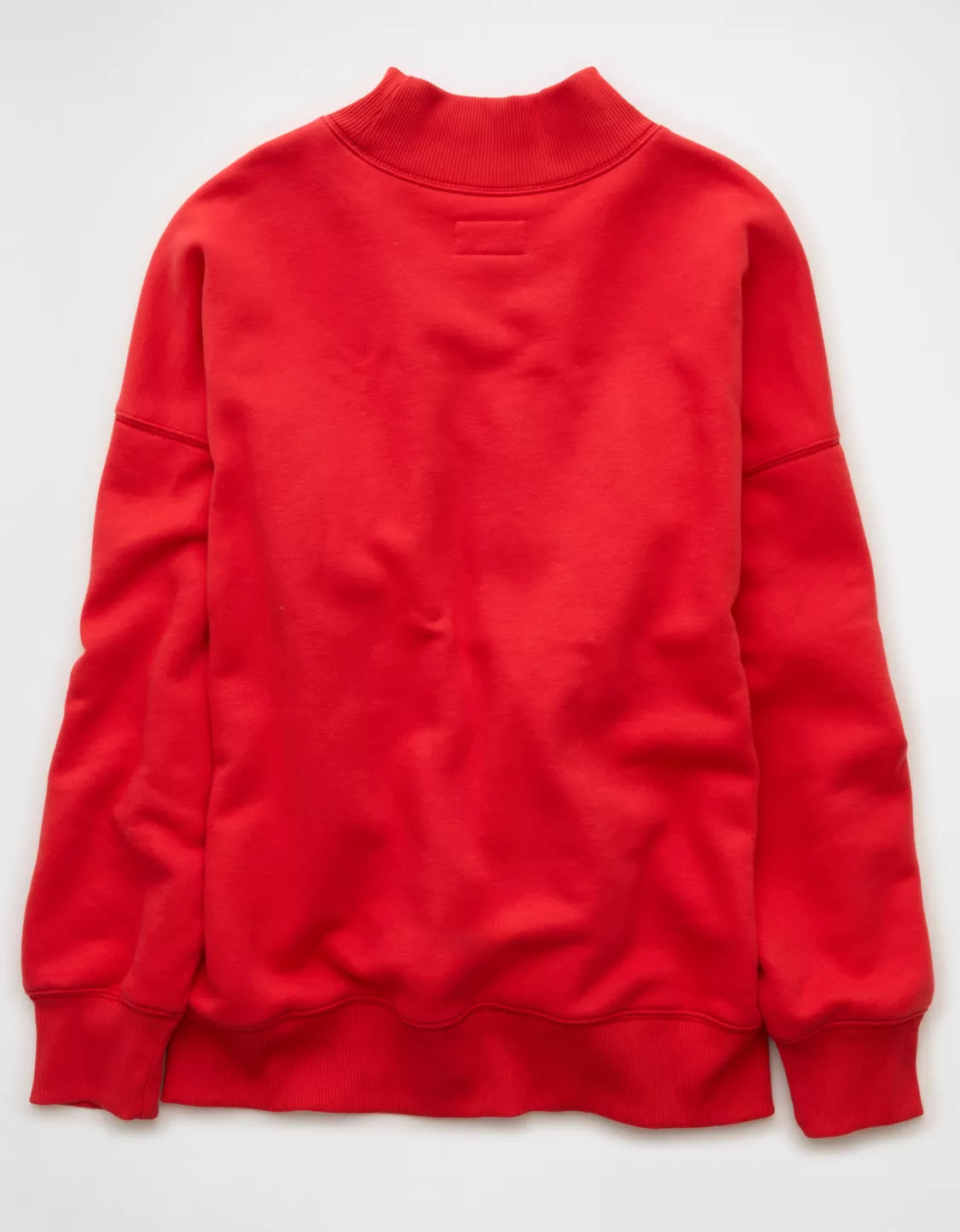 AE Everyday Luxe Mock Neck Sweatshirt | American Eagle Outfitters (US & CA)