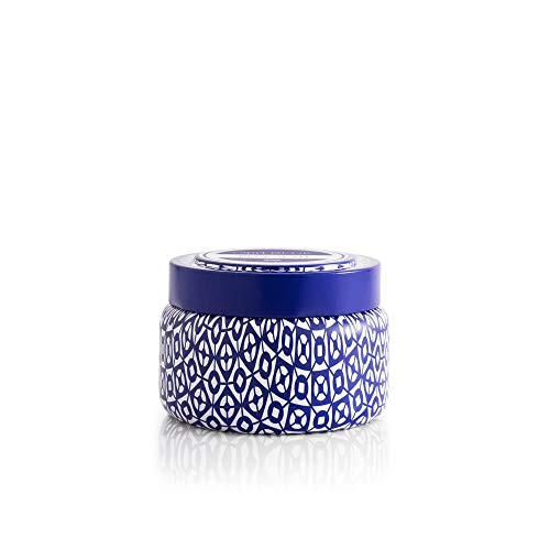Capri Blue Volcano printed travel tin jar candle