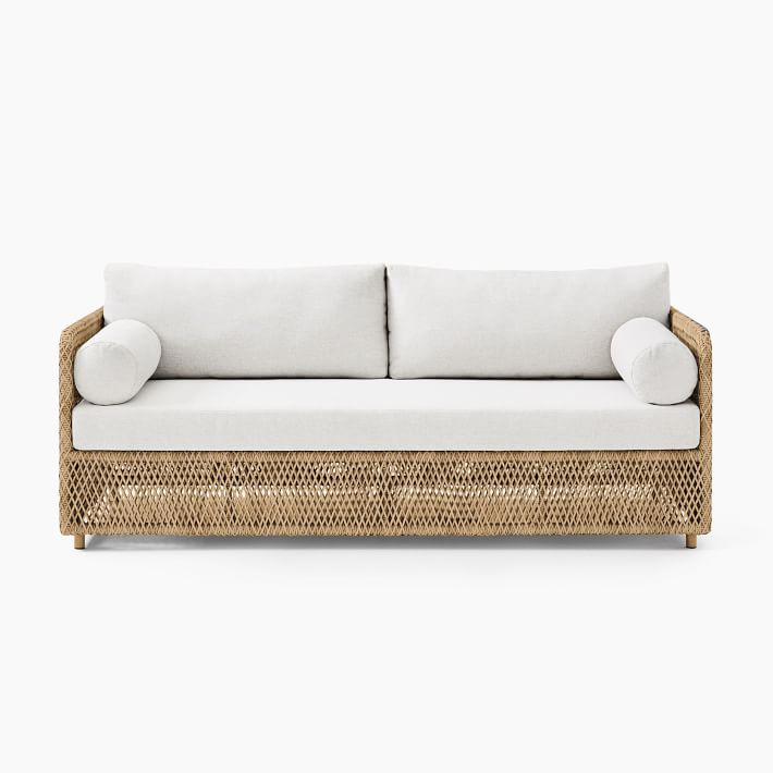 Coastal Outdoor Sofa (66"–86") | West Elm (US)