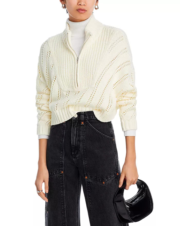 Cropped Hampton Wool Sweater | Bloomingdale's (US)