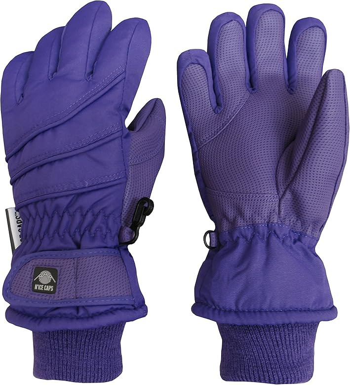 N'Ice Caps Kids Thinsulate Waterproof Warm Winter Snow Ski Gloves | Amazon (US)