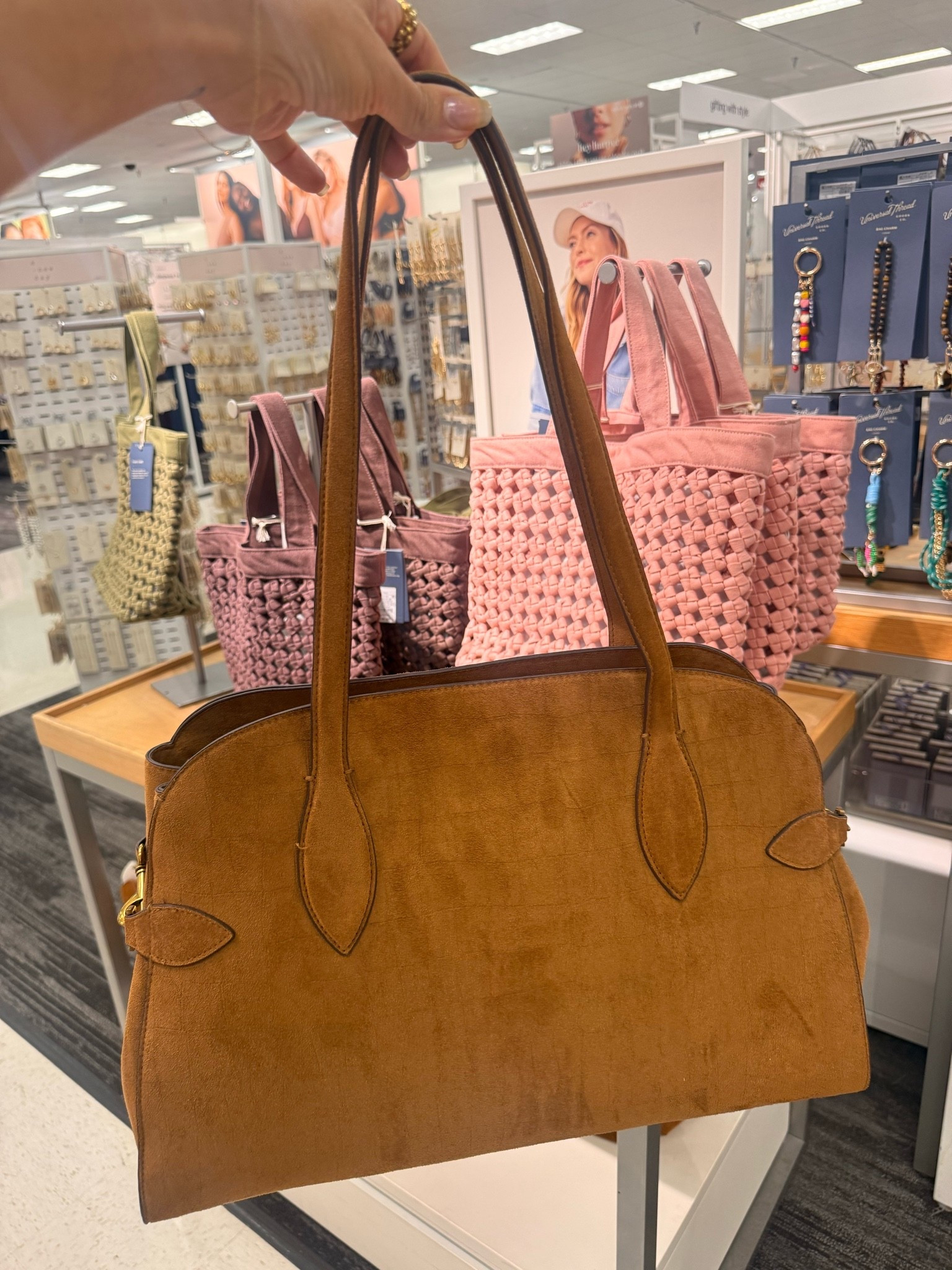 This suede tote bag from @Target is on my brain… I love the structure of it! 

Fall bags 
Suede bags

#LTKSeasonal #LTKootd #LTKTravel