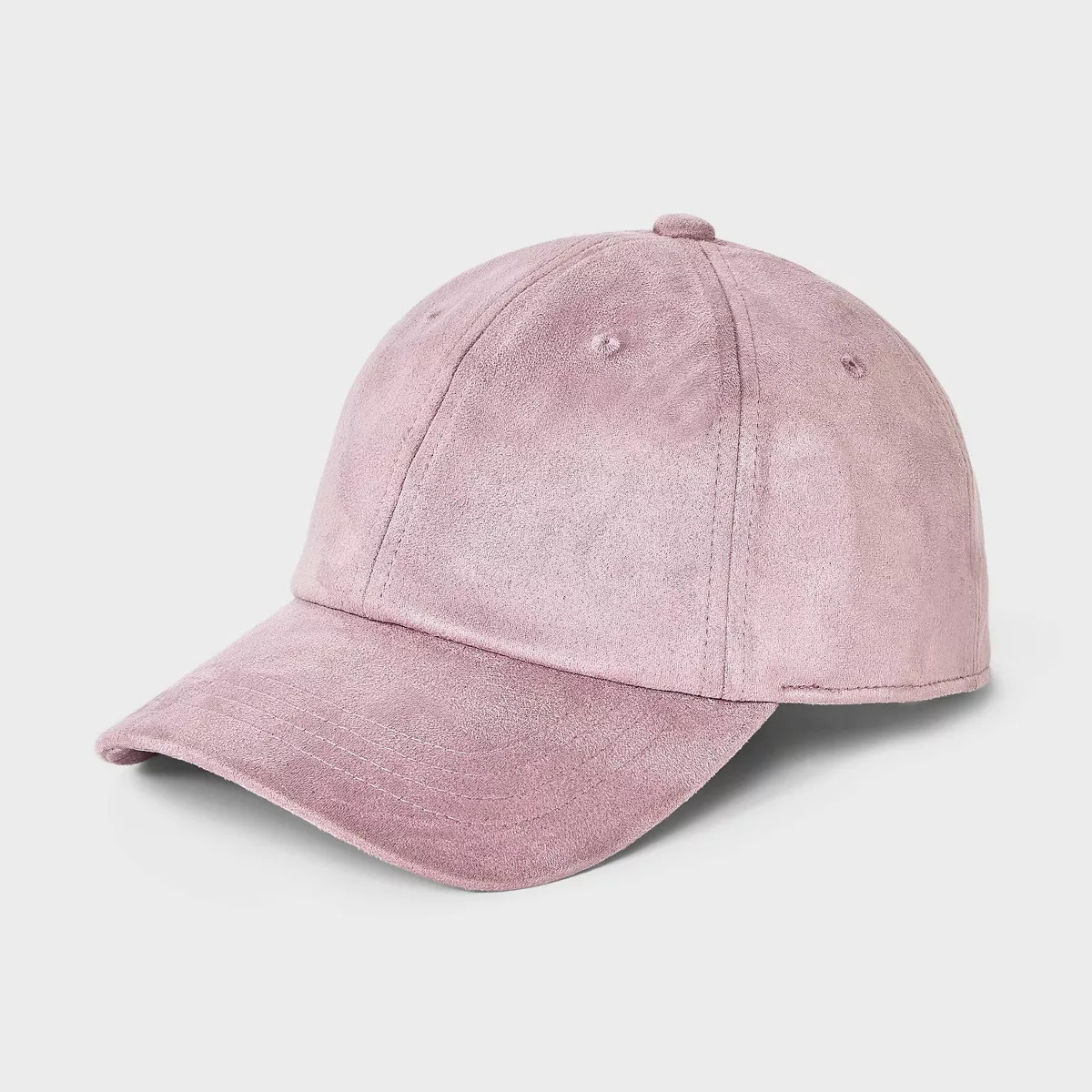 Faux Suede Baseball Hat - Universal Thread™ Pink | Target