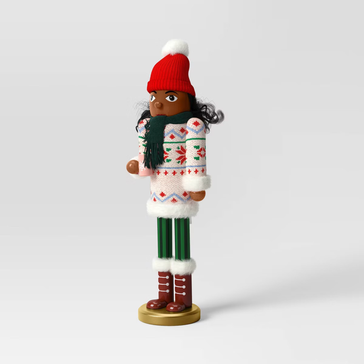 Christmas Female Wood Nutcracker - Threshold™ | Target