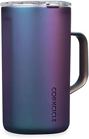 Corkcicle Thermo Travel Coffee Mug with Handle, Spill Proof Stainless Steel Cup, Dragonfly, 22 oz | Amazon (US)