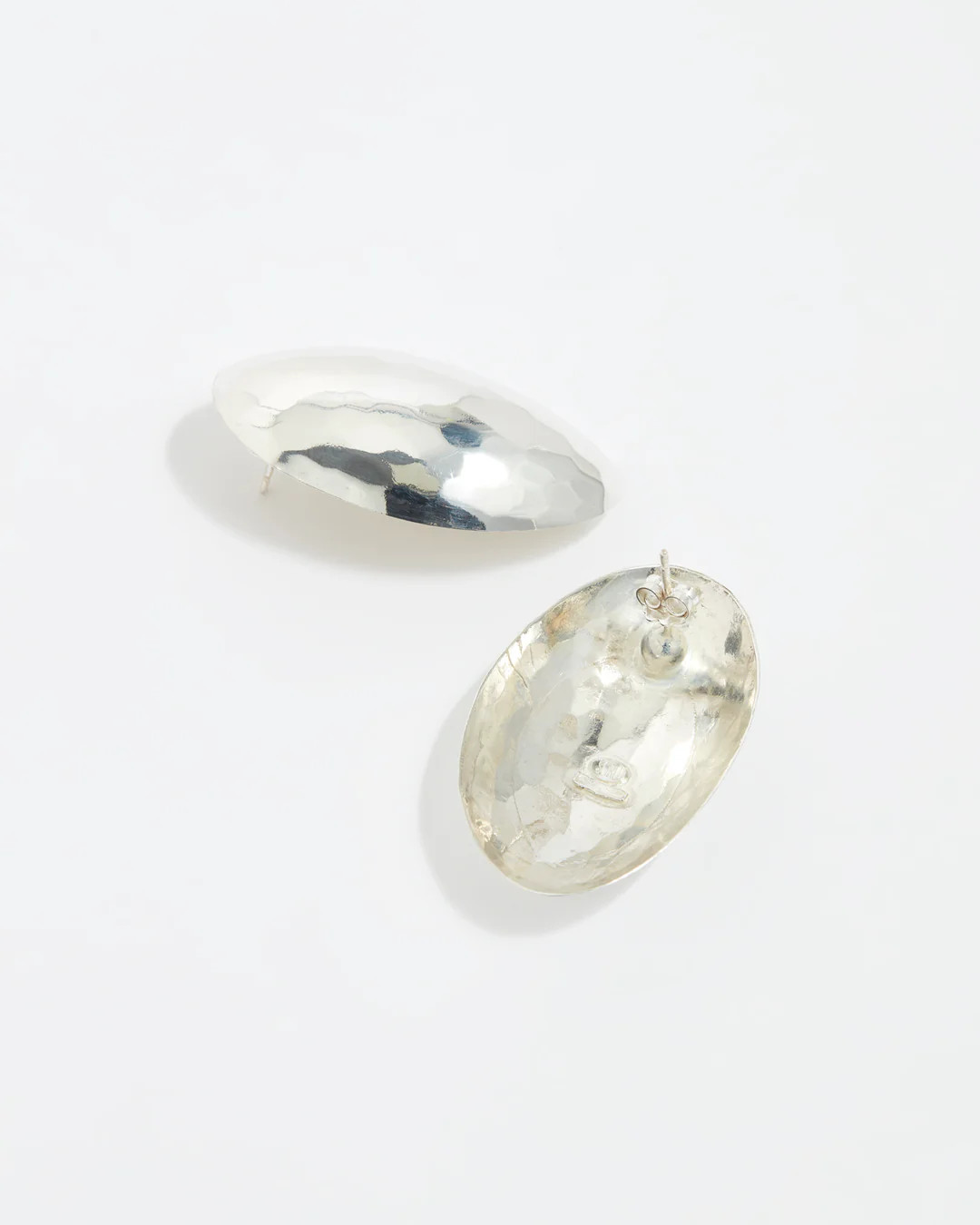 Silver Mandorla Earrings | Soru Jewellery