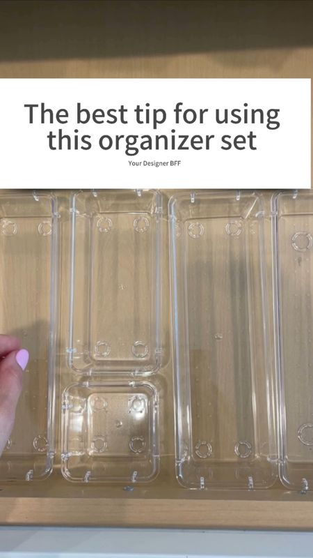 The best tip for using these organizational boxes home organization, drawer, organization, organized life

#LTKVideo #LTKhome