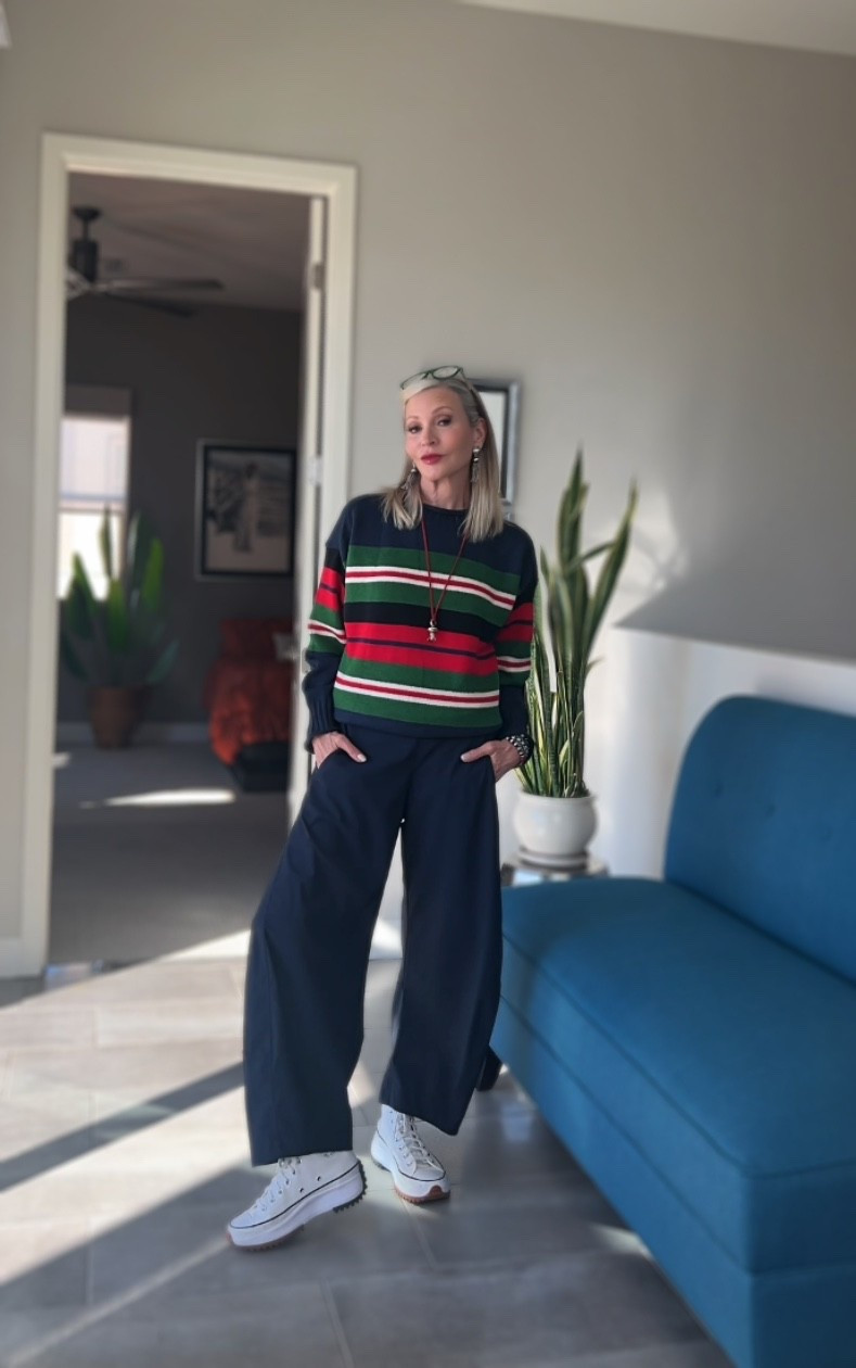 Dupe alert! 🚨 

My $35 pants are a dupe to the RUTI pants which retail for $249! They’re available in 6 different colors and sizes S-XL. 

My sweater is also only $39. #WINNERS



#LTKSaleAlert #LTKdayinmylife #LTKOver40