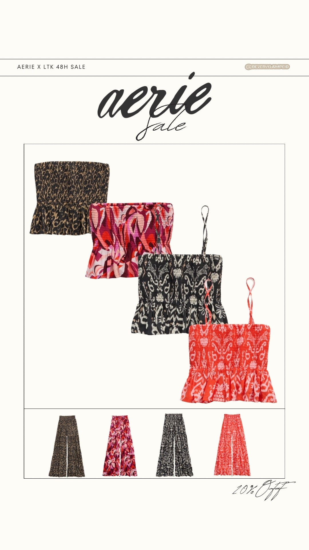 ✨ Starting the @Aerie 48h sale with this matching sets✨

#LTKootd #LTKSaleAlert #LTKxAerie