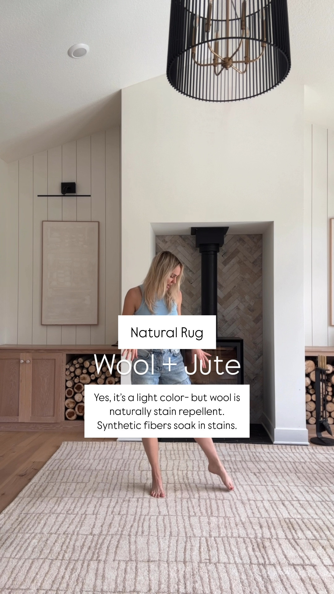 Love a good natural area rug. This one is made of wool and jute. The colors are absolutely stunning. This is called alabaster.

Did you know if you buy a natural fiber rug it will repel stains multiple times better than a synthetic rug? 

Living room, bedroom, rug, area, rug, neutral, modern, simplistic

#LTKHome