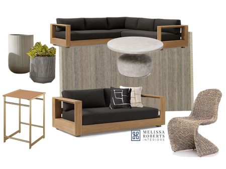 Spring decor. Patio furniture style. Outdoor sofa and sectional

#LTKSeasonal