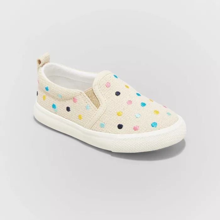 Toddler Girls' Pat Slip-On Sneakers - Cat & Jack™ | Target