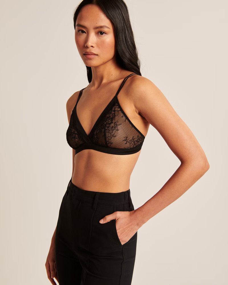 Women's Sheer Bralette | Women's New Arrivals | Abercrombie.com | Abercrombie & Fitch (US)