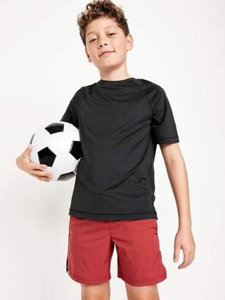 Short-Sleeve Go-Dry Cool Performance T-Shirt for Boys | Old Navy | Old Navy (US)