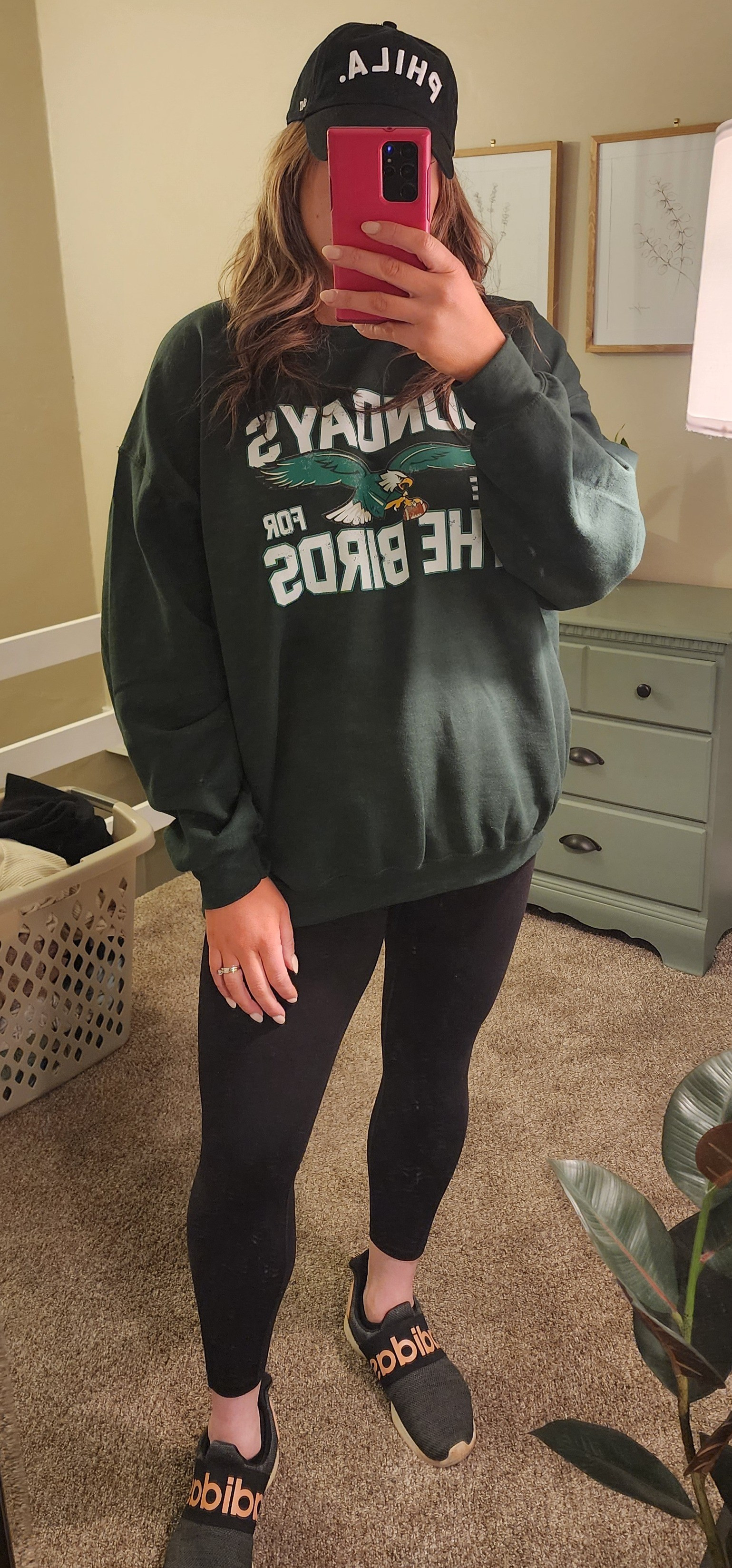 Superbowl ready! 🏈🦅💚 #philadelphiaeagles #gobirds #flyeaglesfly #sundaysareforthebirds

#LTKWatchNow #LTKFindsUnder50 #LTKActive