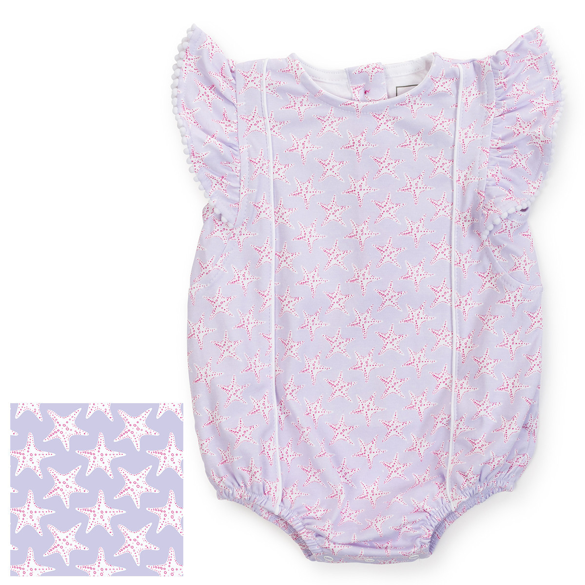 Lila + Hayes Baby/Toddler Marion Bubble - Stars by the Sea (Size: 6-9 m) | The Tot